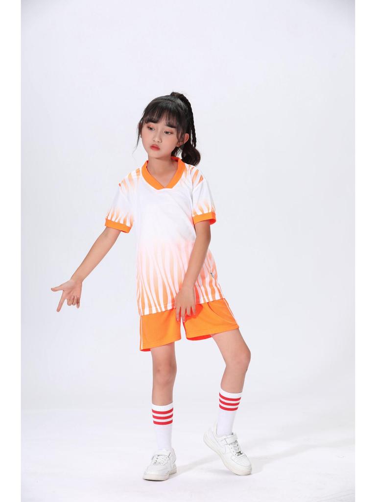 Kids' Quick-Dry Sportswear Set for Primary Students - Boys & Girls Badminton, Table Tennis, Volleyball, Team Uniform