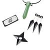 Available: Kakashi Mask, Naruto Kunai & Shuriken, Konoha Headband Set