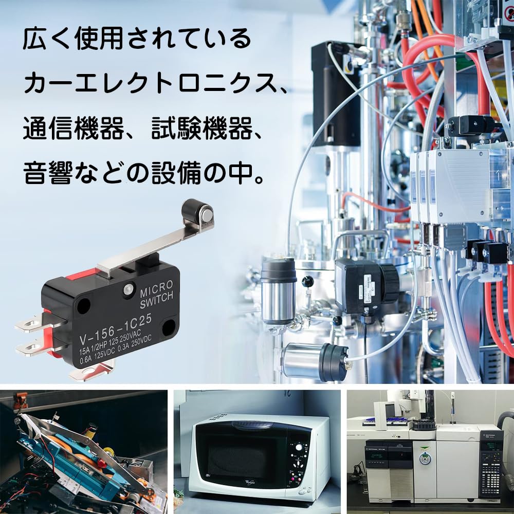 Micro Limit Switch, Micro Switch, Micro Switch, Stroke Switch, SPDT Micro Limit Switch, Long