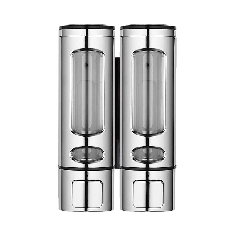 Wall-Mounted ABS Manual Soap & Hand Sanitizer Dispenser for Kitchen & Hotel