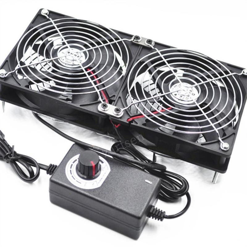 12cm Mini Cooling Fan Soldering Fume for Phone Motherboard Welding Repair Tool Pipe Duct Window Wall Extractor Fan