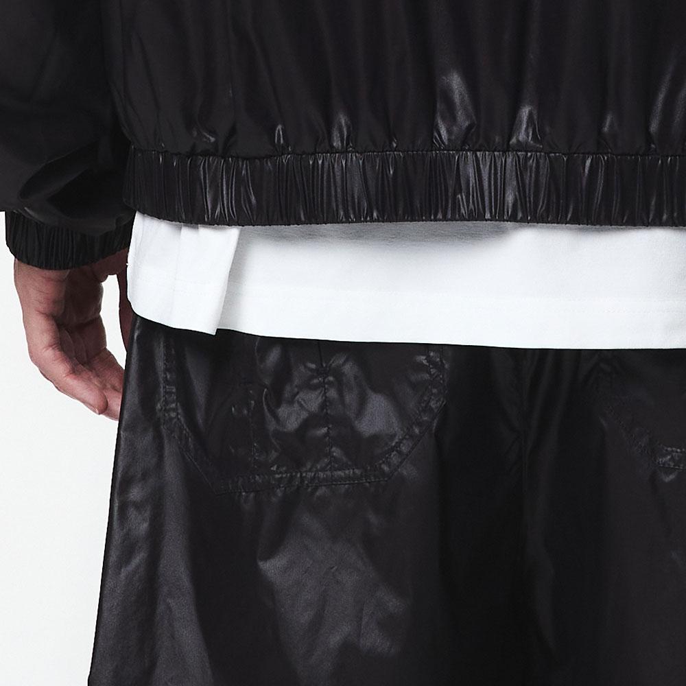 OFFROAD Pleated Setup Half Pants (Black)_5L31712