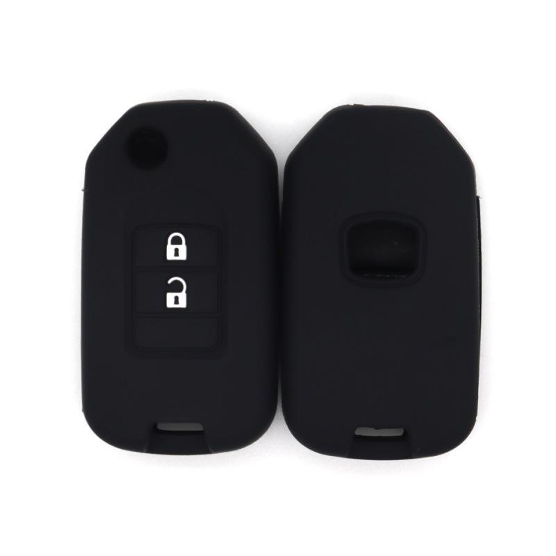 Suitable for Honda Fit Civic CRV Lingpai Binzhi XRV Si Platinum 2-key Mechanical Car Key Silicone Bag