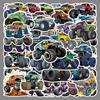 100 Monster Truck & Big Foot Stickers for Cars, Phones, Laptops, Water Bottles & Journals