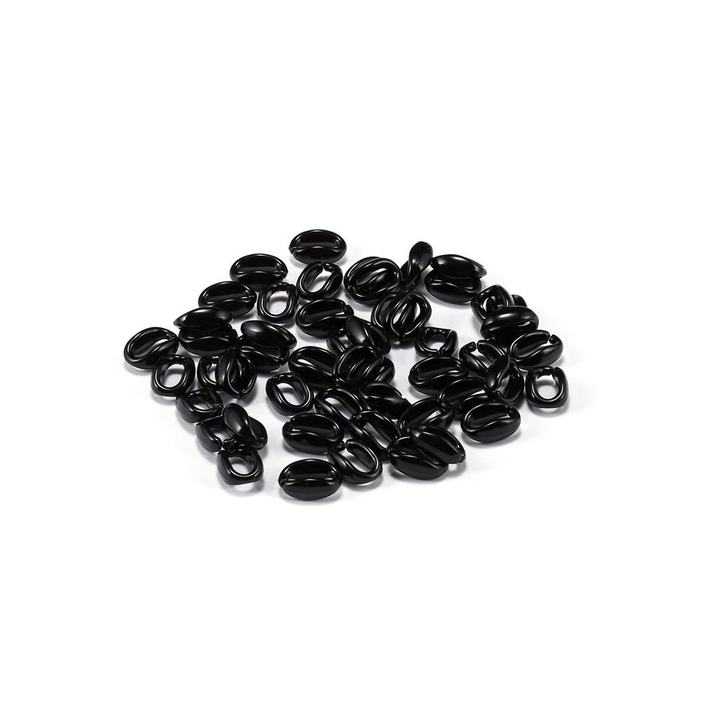 50 sztuk/partia 16*11mm kolorowe akrylowe ogniwo łańcucha naszyjnik dla naszyjnik DIY bransoletka Making plastikowe ogniwa łańcuszka tworzenia biżuterii