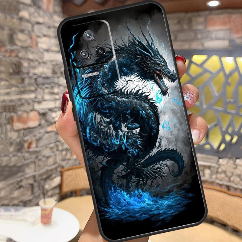 Legendary Dragon Case For Xiaomi 14 Ultra 15 13 11T 12T 13T 14T Pro POCO X3 X5 X6 X7 Pro M6 F5 F6 Pro Cover