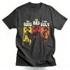 The Good The Bad and The Ugly Unisex T Shirt Cotton Tees Clint Eastwood T Shirt Il Buono Brutto Cattivo Women  Summer T Shirt