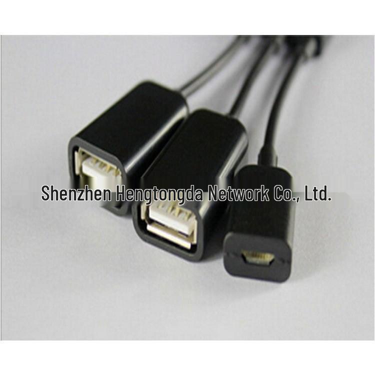 Multi-Functional 3-in-1 OTG USB Hub Adapter for Tablet and Phone