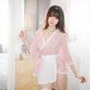 Japanese Bunny Maid Lingerie - Cute & Alluring Sleepwear with Bow & Bunny Print