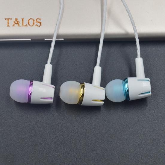 Wired Headphones Ergonomic In-Ear Design Noise-Cancelling Smart Wire Control Ultralight Universal High Clarity In-Ear Gaming Earphones