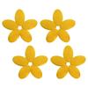 Plateforme Portable Jaune de Stations de Boisson pour Pollinisateurs pour Balcon Bains d'Oiseaux Sécurise Jardin Cour Arrière Protecteur contre les Insectes