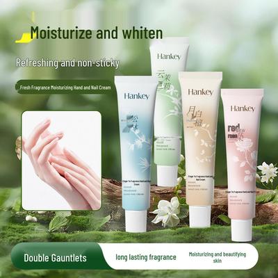 Aluminium-Tube mit Rosenduft Hand- und Nagel-Feuchtigkeitscreme für Herbst/Winter Anti-Rissbildung