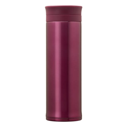 Atlas AS-350R 350ml Vacuum Insulated Stainless Steel Water Bottle, Lightweight, Double-Walled, for Hot and Cold Water, Red