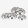 304 Stainless Steel Concave-Convex Decorative Washer for 6# 8# 10# 12# Sizes