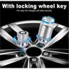 Wheel Lock Lugs& Lug Nut Set For Honda For Civic, Accord CR-V Replaces 08W42SCV100 08W42-SCV-101 08W42-SCV-102