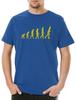 Inline Skates Evolution Herren T-Shirt Skater Sport Sports Skater Inline-Skater