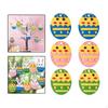 6 Pcs Easter Ornaments Hanging Decorations for Props Decoration
