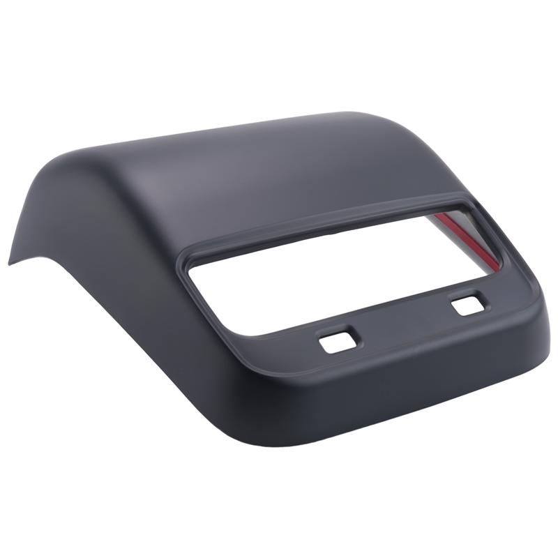 

Car Interior Rear Air Outlet Cover Back Exhaust Vent Cover Car Replacement Car Interior Stickers For Tesla Model 3 Y матовий чорний колір