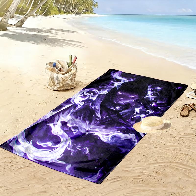 Naruto Beach Towel Perfect for Travel, Outdoor Activities, Swimming, Camping, Hiking