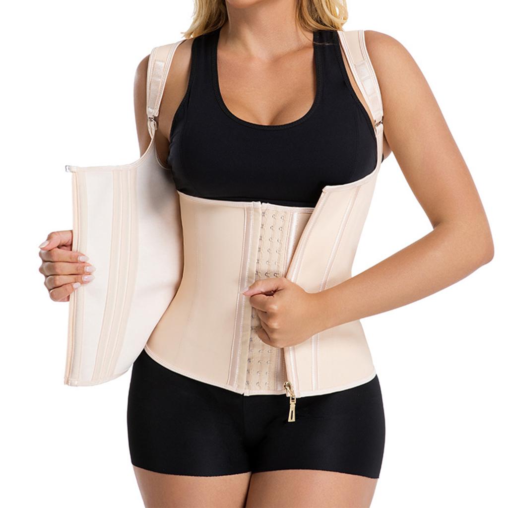 Waist Trainer for Women Corset Shapewear Tummy Control Faja Body Shaper Waist Cincher with Adjustable Strap