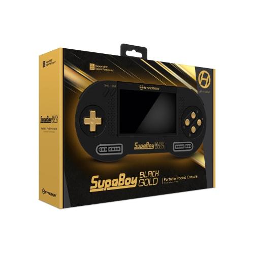 HYPERKIN SUPABOY Black Gold [USB type-C edition] / Super Boy Black Gold Super Famicom SFC/SNES (NTSC/PAL) cartridge compatible portable compatible mac