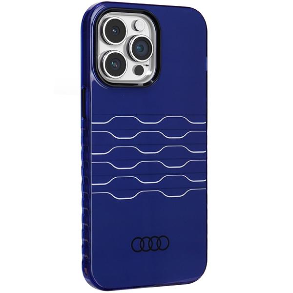 Audi Iml Magsafe Case Iphone 14 Pro Max 6.7 Niebieski/Navy Blue Hardcase Au-Imlmip14Pm-A6/D3-Be