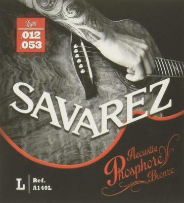 SAVAREZ A140L Phosphore Bronze L Acoustic Guitar Strings / 12-53