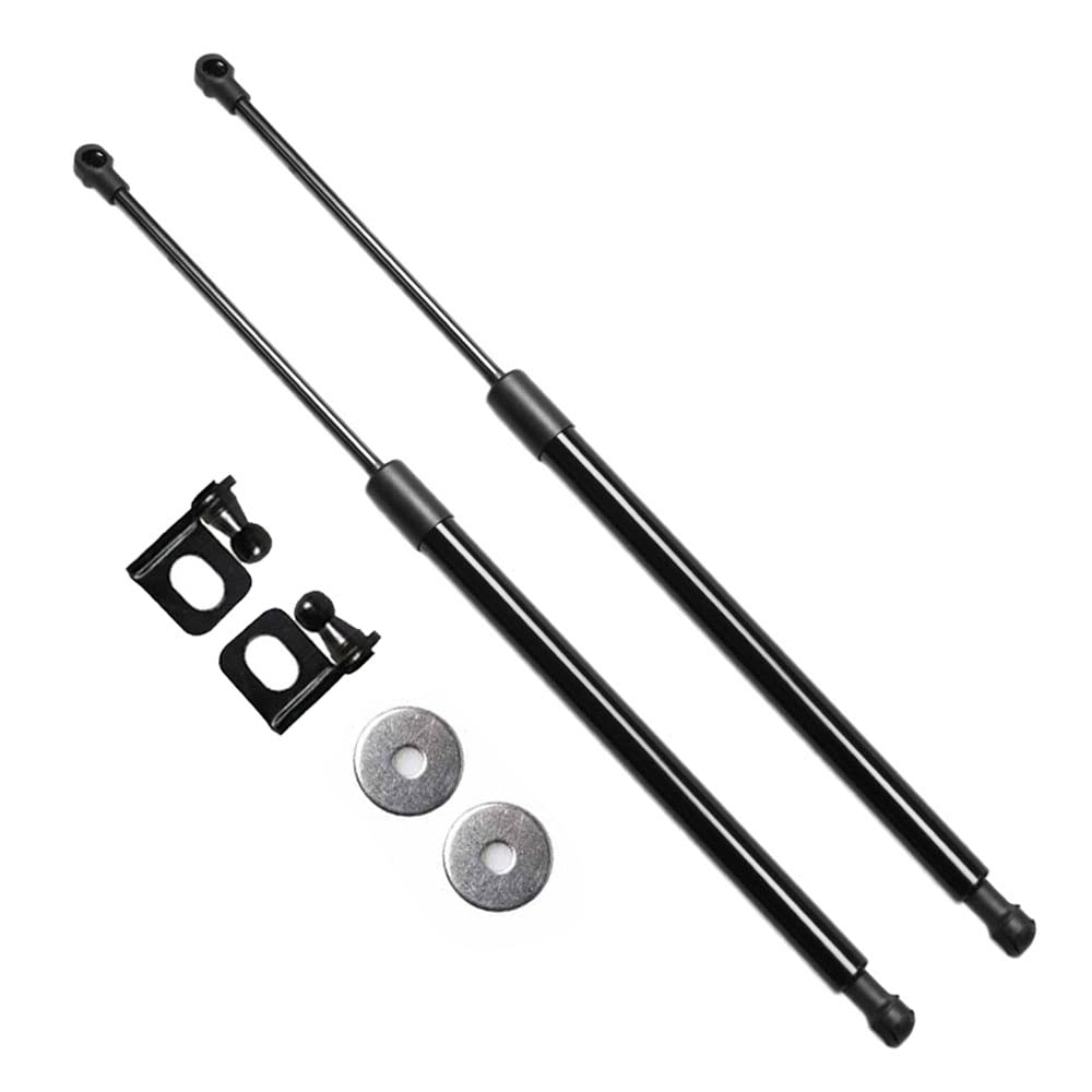 XIANGSHANG Hood Damper for Alto Turbo RS Works Lift and Hood Shocks of Left and with Japanese Installation Instructions (HA36S/HA36V), Supports, (Set чёрный