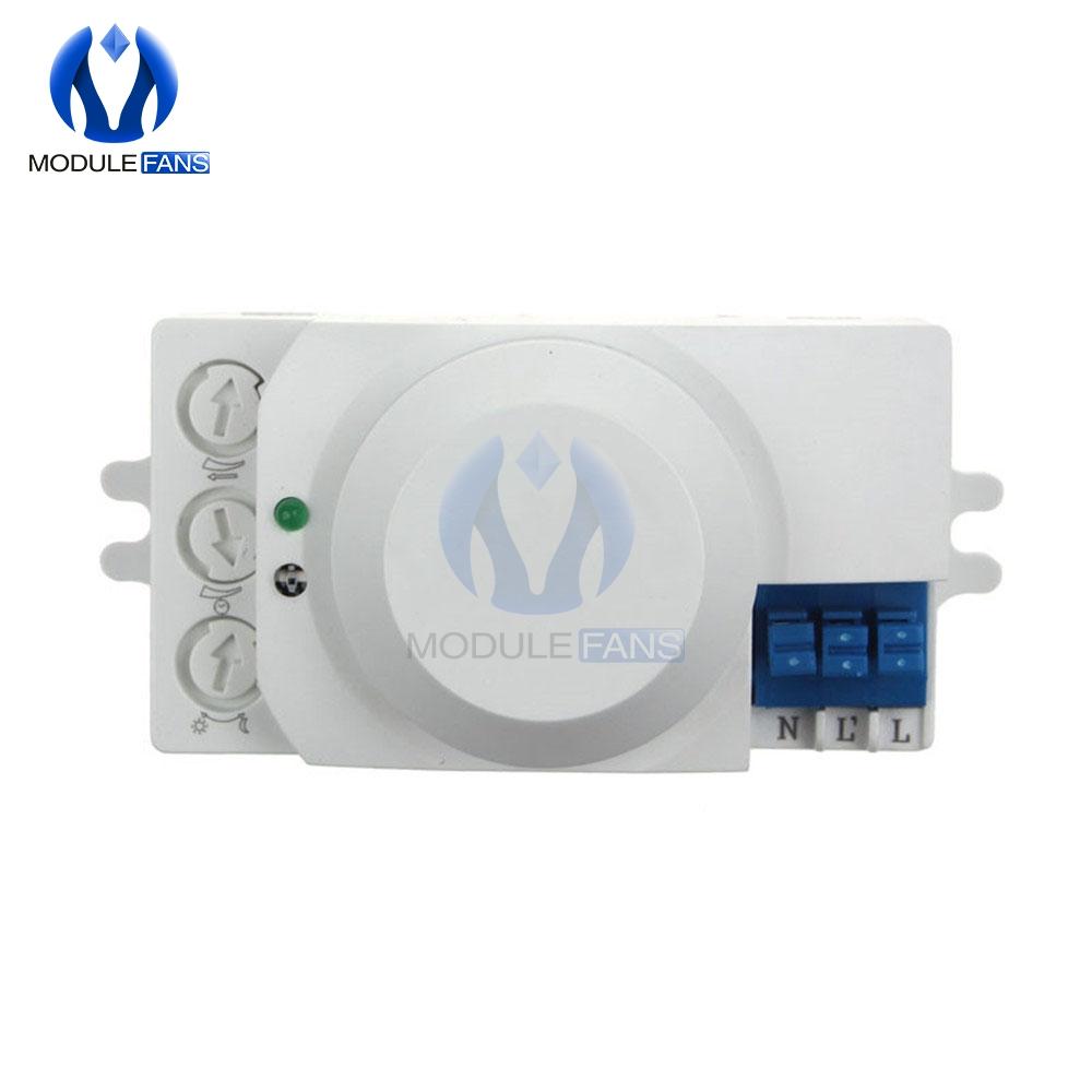 AC 220V 5.8GHz Microwave Movement Motion Detector Sensor Switch For Light Hottest Micro Wave Module