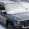 Windshield Cover 3 Layers Magnetic Windproof Auto Exterior Supplies Car Snow Cover For Escape Cold Ice Frost Rain Freeze Cold