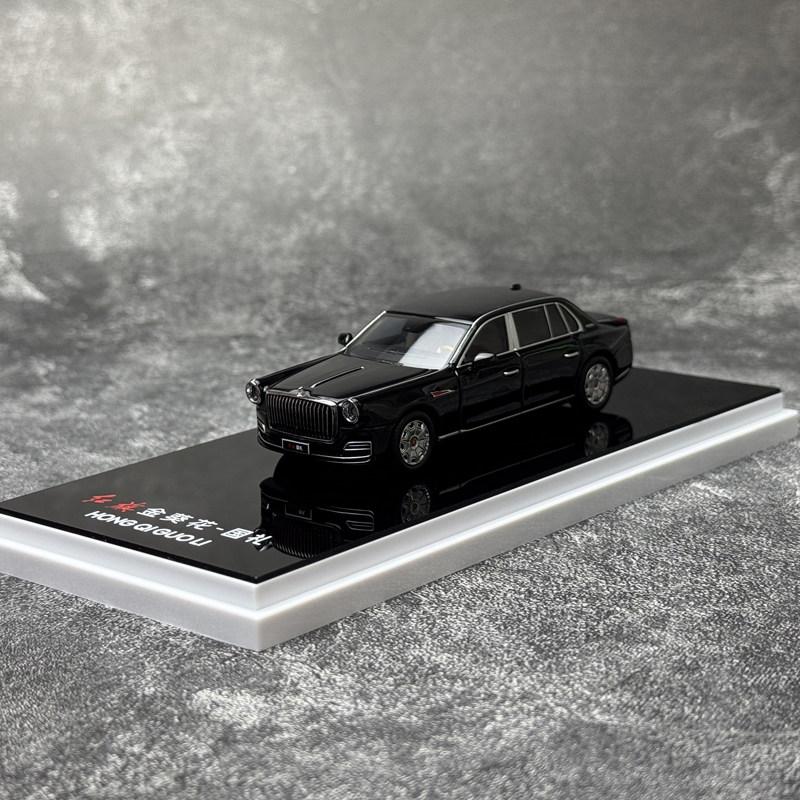 

ARbox 1:64 Hongqi Golden Sunflower State Gift Alloy Car Model – Collector s Edition / Ideal for Gifting чорний