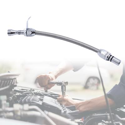 Jauge d'huile de transmission durable tressée en acier inoxydable pare-feu flexible légère résistance à la corrosion pour GM 700R4