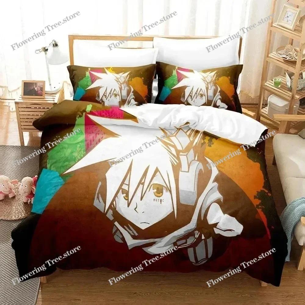 3D Print Neku Sakuraba World Ends Bedding Set Duvet Cover Bed Set Quilt Cover Pillowcase Comforter king Queen Size Boys Adult