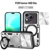 For Honor400Lite 5G Case Slide Lens Camera Shockproof Armor Phone Case For Honor 400 Lite Honer 400Lite Light Ring Holder Cover