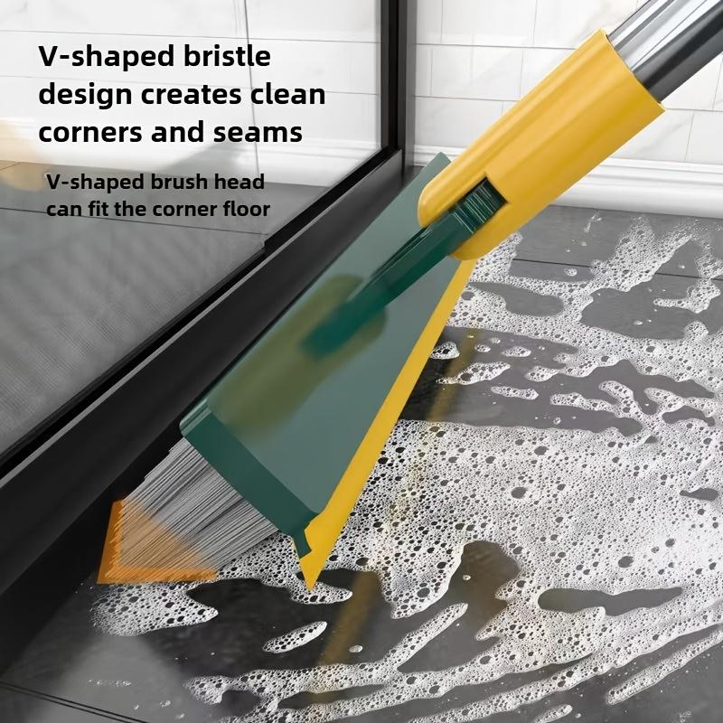 Floor Sanding Brush | Household Cleaning Brush - Bathtub and Tile Cleaning Brush with 180° Rotating Head, Long Handle