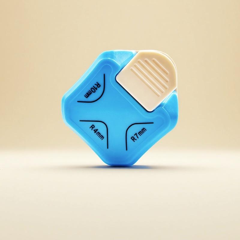 

Three-in-One Corner Cutter: Round Edge Cutter for Cards and Photos синий