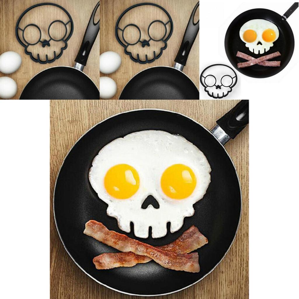 Skull Silicone Egg Maker Cartoon Egg Mold For Breakfast And Gifting