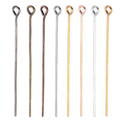 100pcs 14 18 20 25 30 40 50mm Eye Head Pins Classic Eye Pins For Jewelry Findings Making DIY Supplies Earrings DIY Accessories