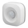 Wireless Motion Detector APP Control Alarm Function Linked PIR Motion Sensor for Living Room Bedroom Balcony White