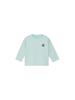 Small Box Logo Opal Long Sleeve Cut and Sewn Size Tee, Frost, 80, T-Shirt, B, L/S
