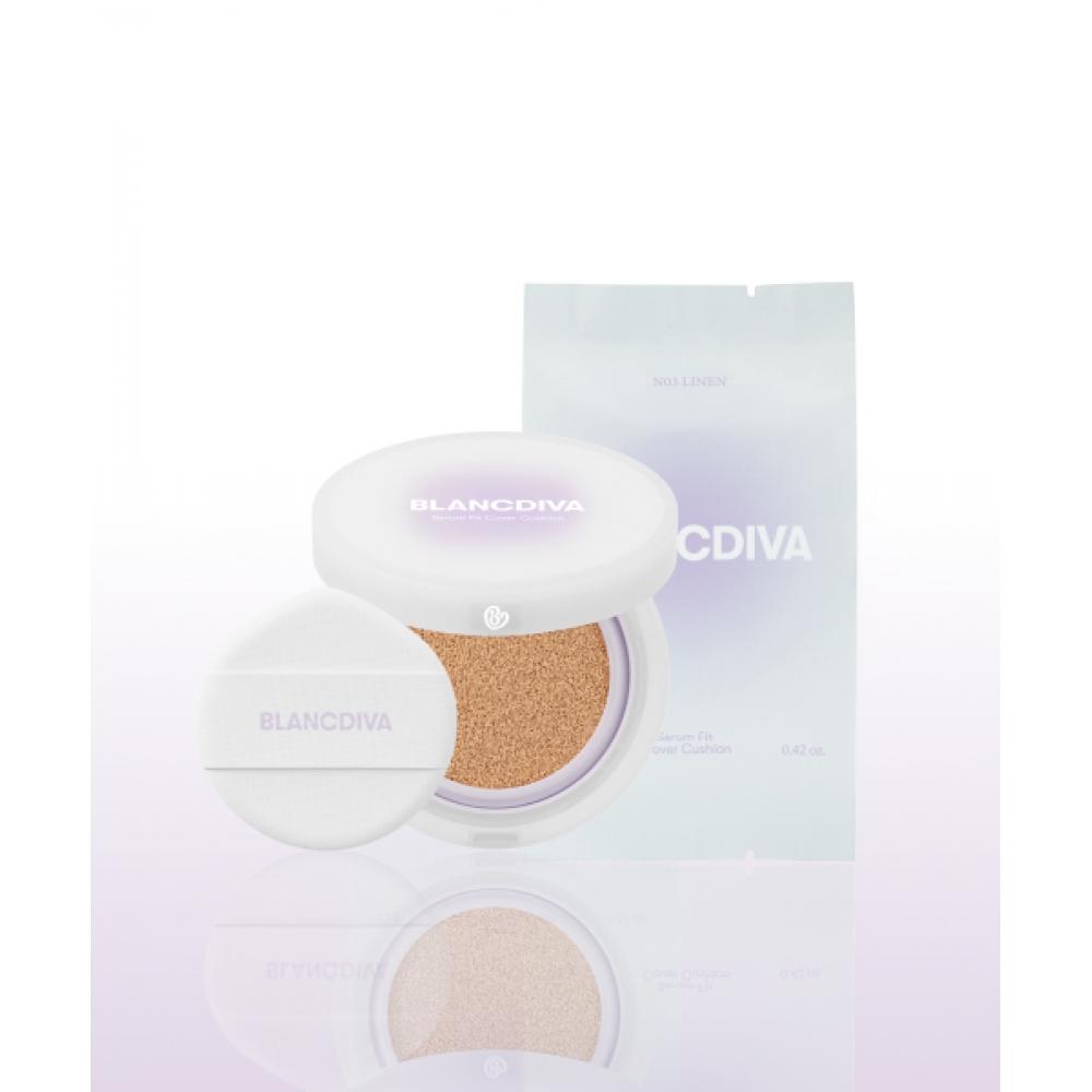 Blancdiva Serum Fit Cover Cushion Set C00 Icy
