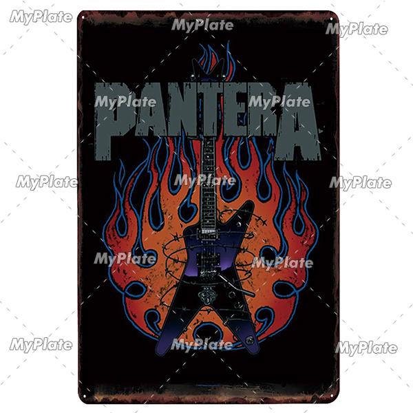 Hudba Gitar Vintage Plechová cedule Plechová cedule Rock Plaketa Domov Nástěnná dekorace Barová cedule Domácí Dekor Země Plakát Drop Shipping