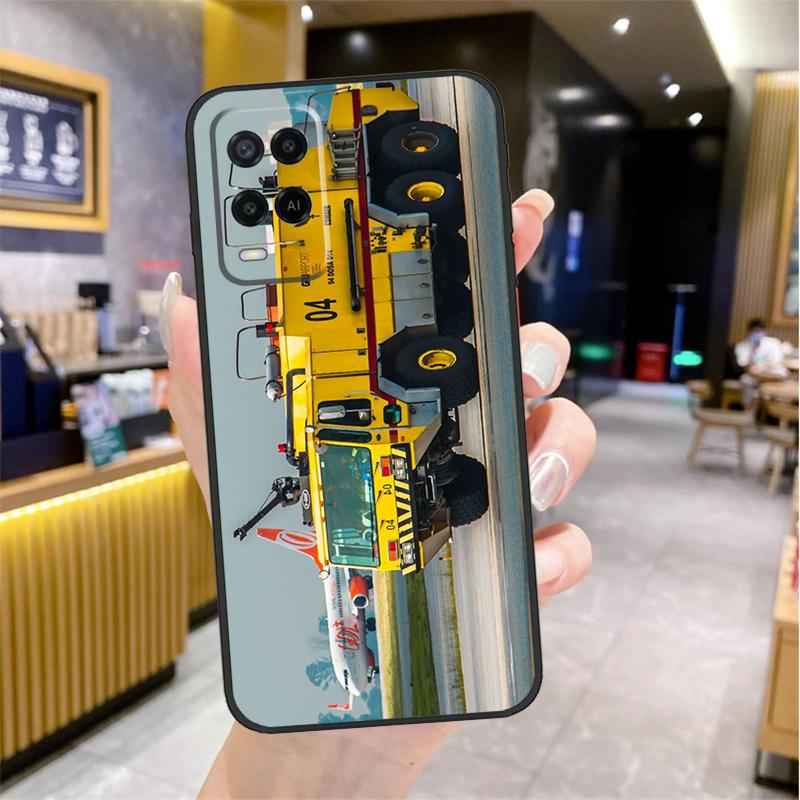 

Fire Truck Case For Oppo A74 A54 A94 A78 A98 A18 A60 A80 A40 A38 A58 A96 A76 A16 A15 A17 A57 A77 A5 Pro OPPO A18 4G