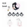 Mini Chastity Lock Male with 4 Sizes Rings and Keys Lightweight Resin Chastity Device Adult  Sex Toy BDSM Slave Breathable