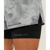 Gymshark RunnIng Elite 2 In 1 5  Shorts Smokey Grey Black A1c9z Gdjj