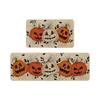 Absorbent Pumpkin Door Mat Easy Clean Halloween Doormat New Ghost Carpet  for Home Decoration