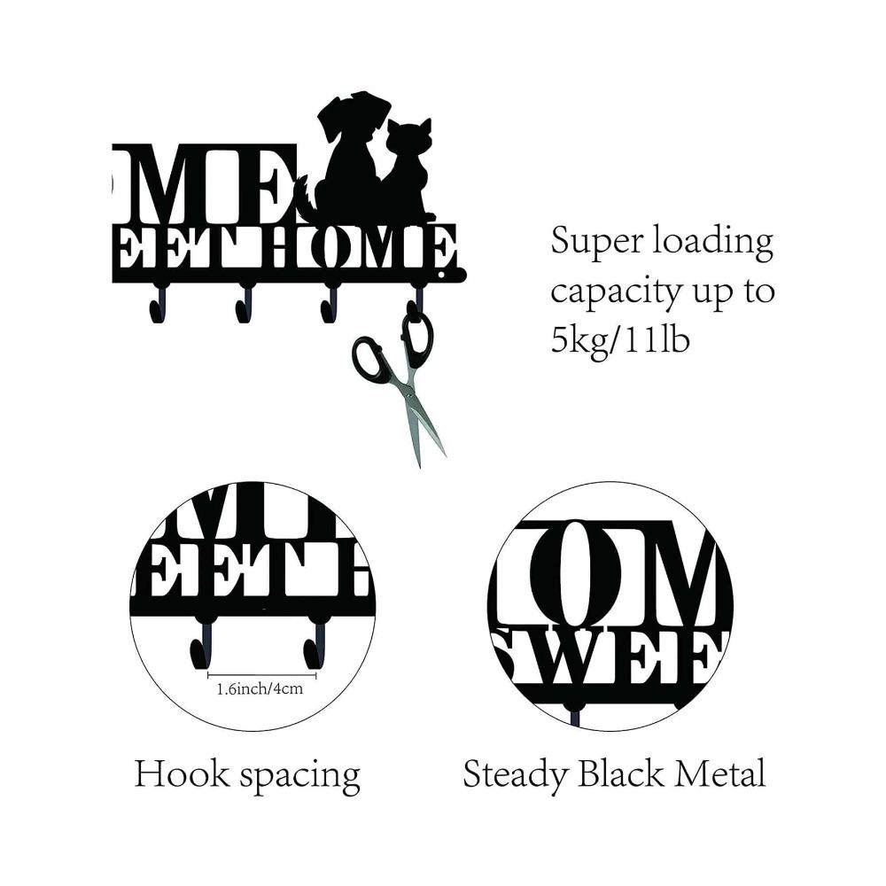 Metal Wall Art Decor Iron Hanging Ornament Home Decorative Plaque 1PC