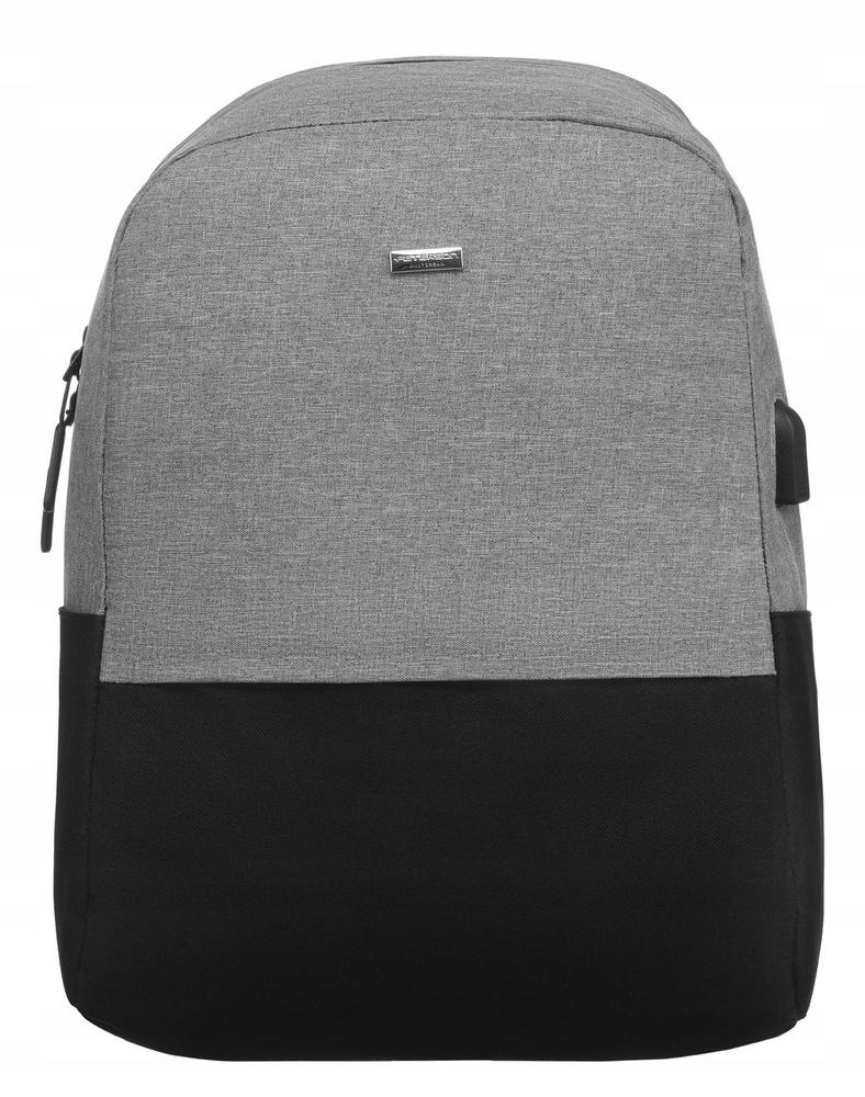 Large men's polyester laptop backpack - Peterson