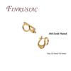 1 Pair/lot 18K Gold Plated French Earring Hooks Earwires Earrings Clasp,DIY Earrings Making Accessories