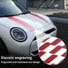 Car Engine Hood Vinyl Trunk Decal Stickers For Mini Cooper F56 F60 F55 F54 R56 R60 F65 F66 U25 J01 Countryman Car Accessories